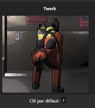The twerk emote in pictures with the More Emotes mod