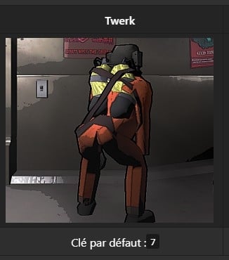 O emote twerk em imagens com o mod More Emotes