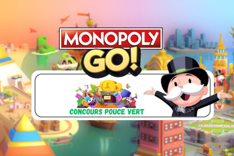 比赛图片 绿色拇指竞赛 - Monopoly Go