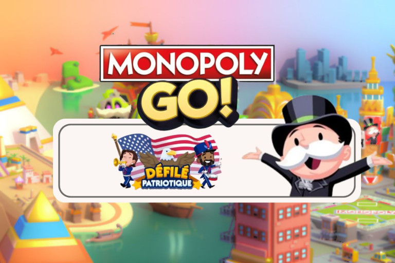 Billede af patriotisk parade - Monopoly Go Rewards