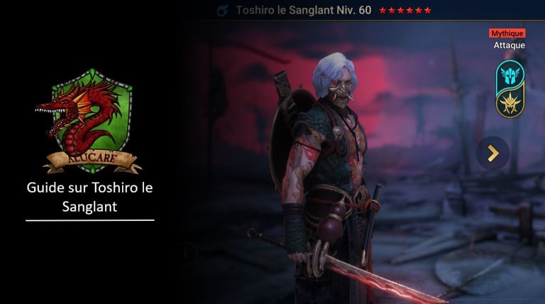 Image de partage de Toshiro le sanglant de RSL