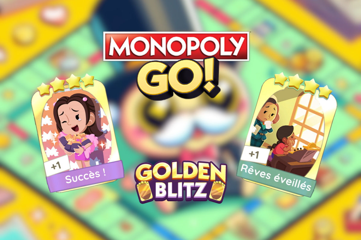 Ilustração Golden Blitz Monopoly GO 02 de maio de 2024