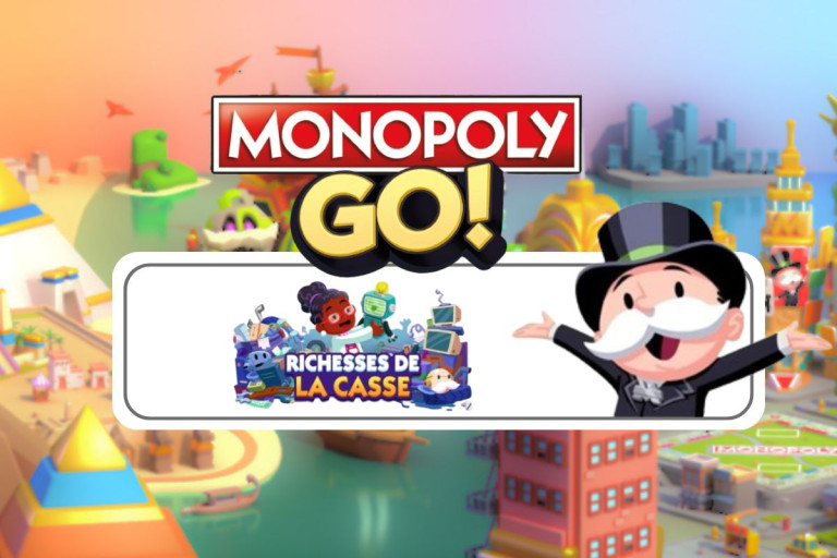 Bild Reichtümer des Schrottplatzes Monopoly Go Die Belohnungen