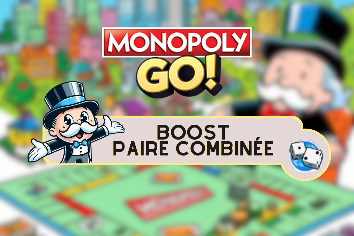 Ilustración Monopoly GO Boost Par Combinado