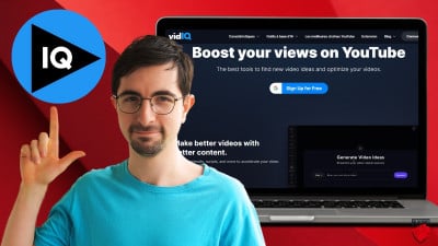 Illustration for our guide "Avis VidIQ : Boostez vos vues et vos abonnés sur Youtube" (in French)