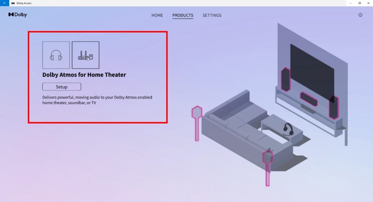 Выбрать Dolby Atmos для домашнего кинотеатра