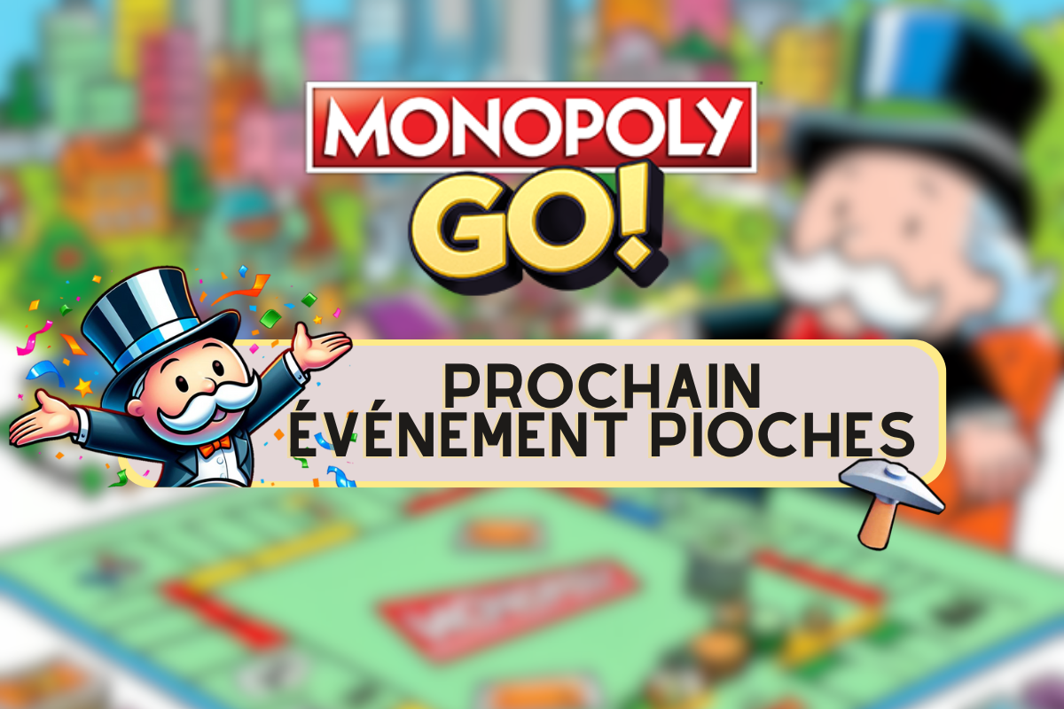 Illustration Ereignis Spitzhacken Marsschätze Monopoly GO