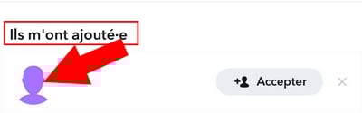 Afsnittet De tilføjede mig på Snap. 
