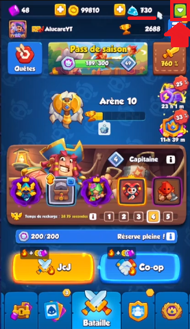 Accueil Rush Royale