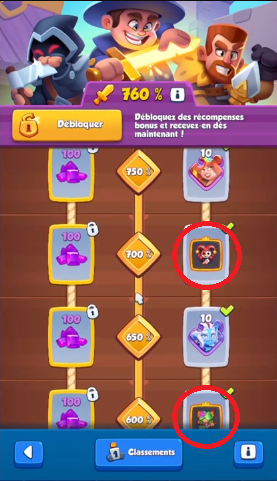 Montieren Sie Ihren kritischen Schaden auf Rush Royale