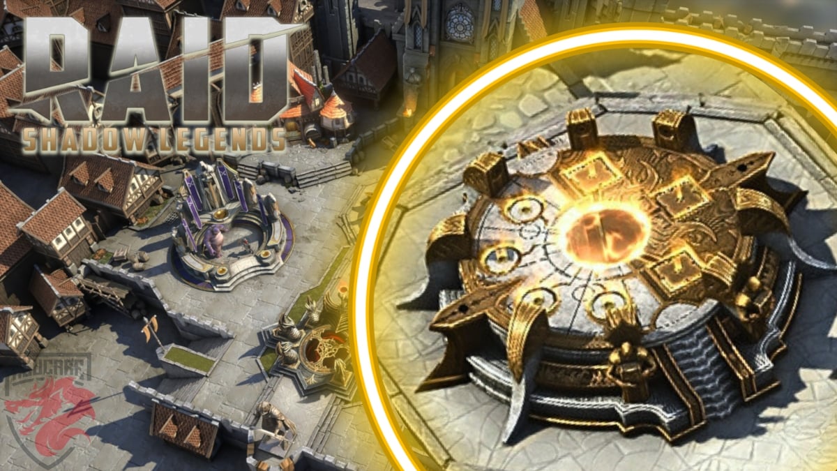 Illustration der Schmiede auf Raid Shadow Legends