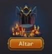 Altar tidak terkunci pada level 1500 di Dungeon Crusher