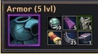 Resep Baju Besi (lvl 5)