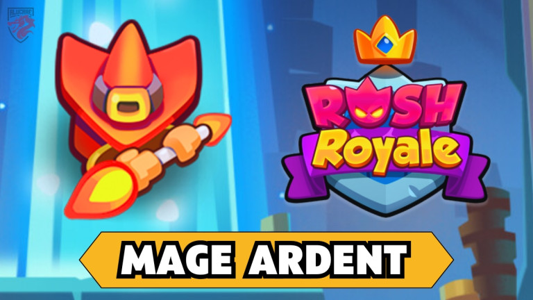 Brændende magiker - Rush Royale