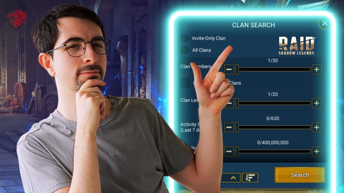 Recherche de clan Raid Shadow Legends