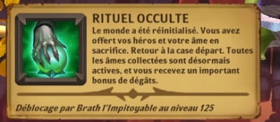 Ritual oculto Dungeon Crusher