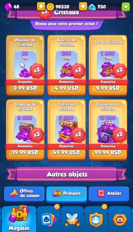Scegliete l'offerta che vi interessa