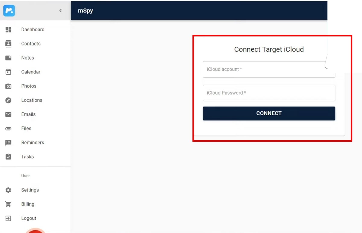 Einfügen der iCloud-Anmeldedaten Ihres Teenagers
