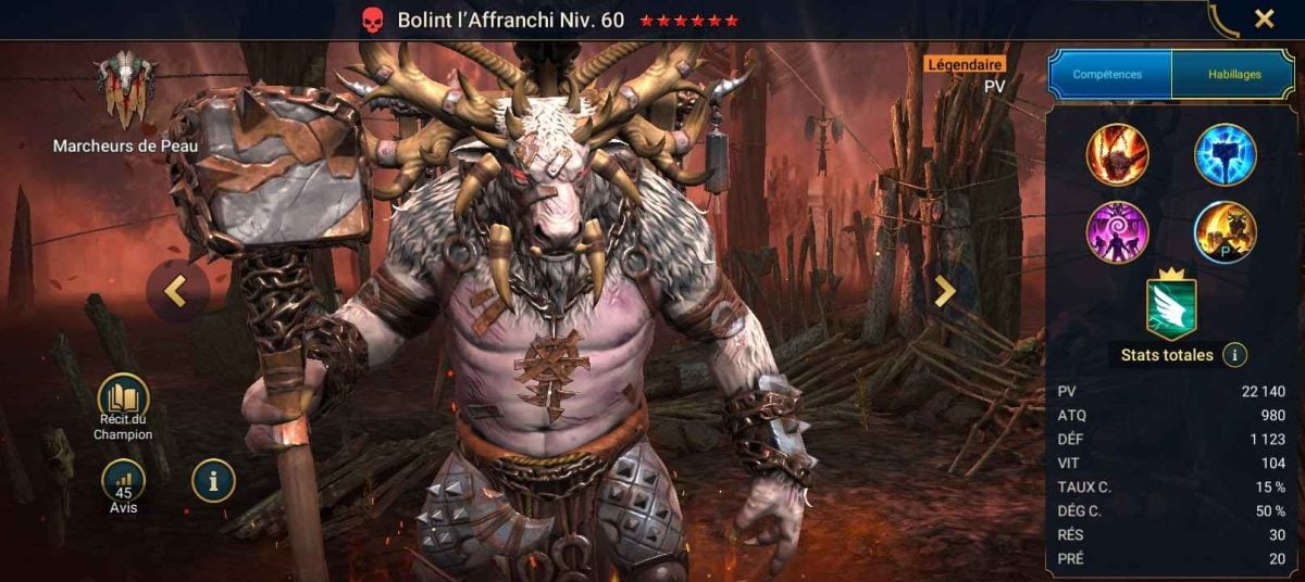 RSLのBolint l'Affranchi（Bolintフリーウォーカー）のマスタリー、恩寵、アーティファクトガイド 