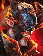 Gambar sang juara: Skorid si Halfspawn di Raid Shadow Legends
