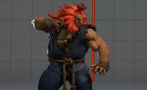 Billede af Akuma i Street Fighter