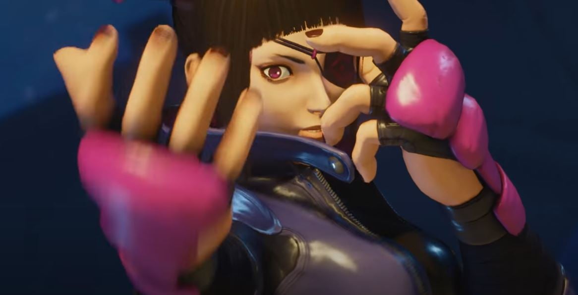 Billede af Juri i Street Fighter
