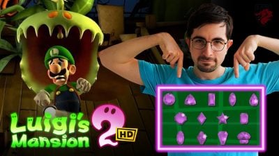 luigi's Mansion 2HD tempat menemukan permata