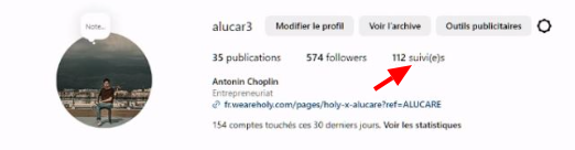 Numero di follow-up del profilo