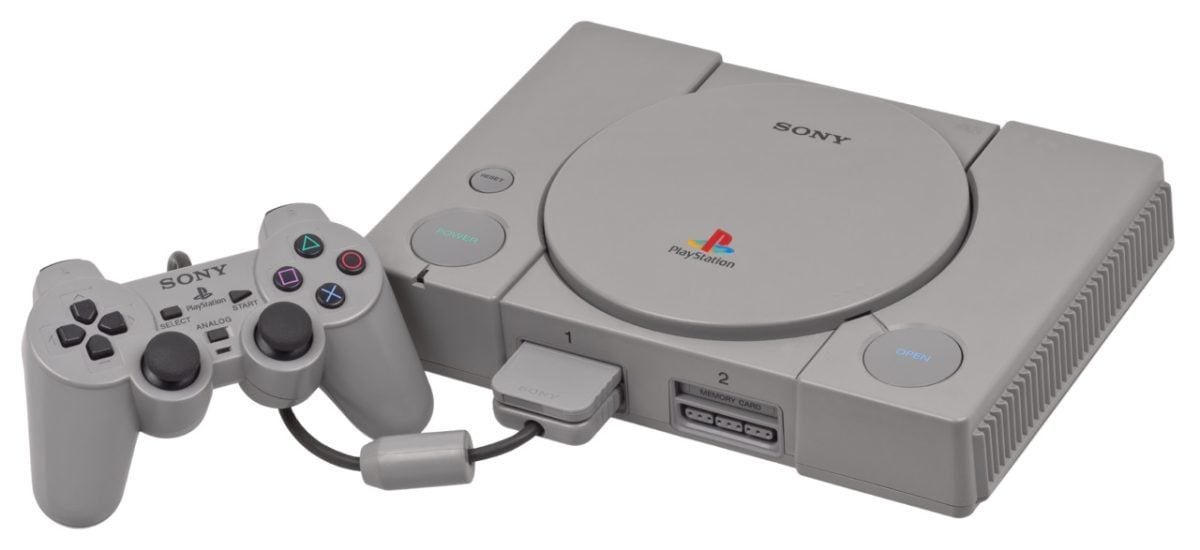 Imagens da consola PS1 da Sony