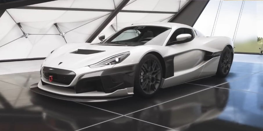 El coche Rimac Nevera en Forza Horizon 5