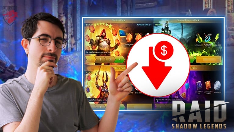 Reduzir o preço de compra dos packs RSL!