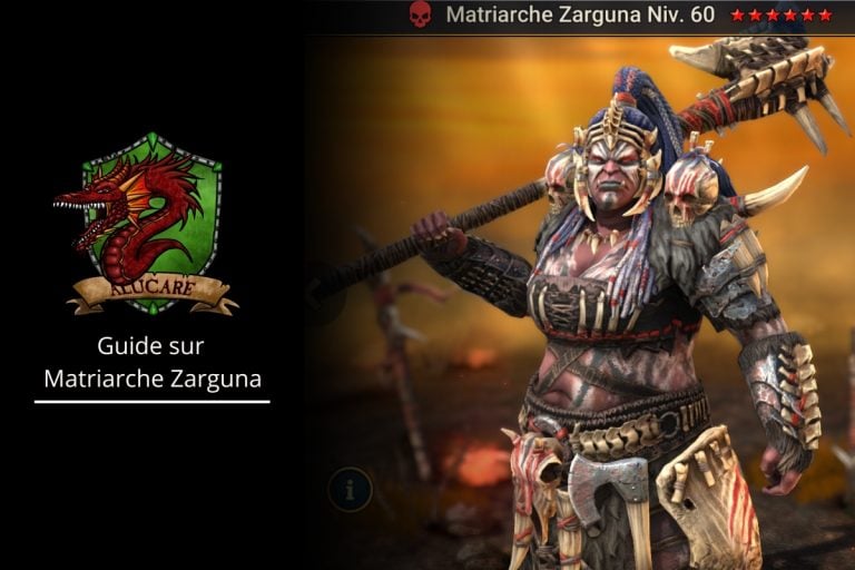 Guide sur l'utilisation de Matriarche Zarguna