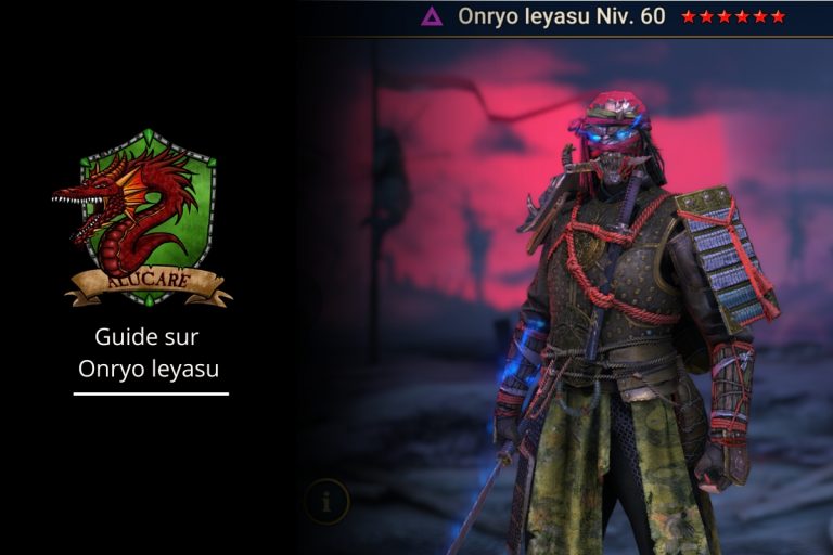 Guide sur l'utilisation de Onryo leyasu