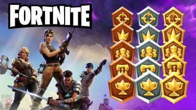 Medaljer på Fortnite