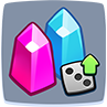 Talent number 2 left of Crystal Mage on Rush Royale
