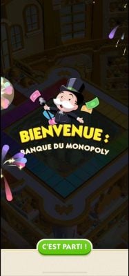 Illustration Monopoly GO plateau Banque du Monopoly
