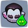 Talento número 3 à esquerda do Vampiro no Rush Royale