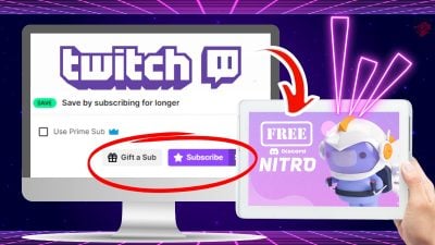 Twitch x Discord Nitro