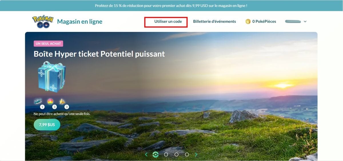 Einen Pokémon GO-Code einlösen
