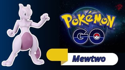 Illustrazione di Mewtwo Pokémon Go