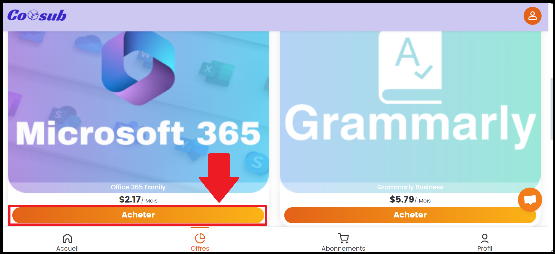 Microsoft Office 365 доступен по цене от 2,17 $ в месяц на Coosub!