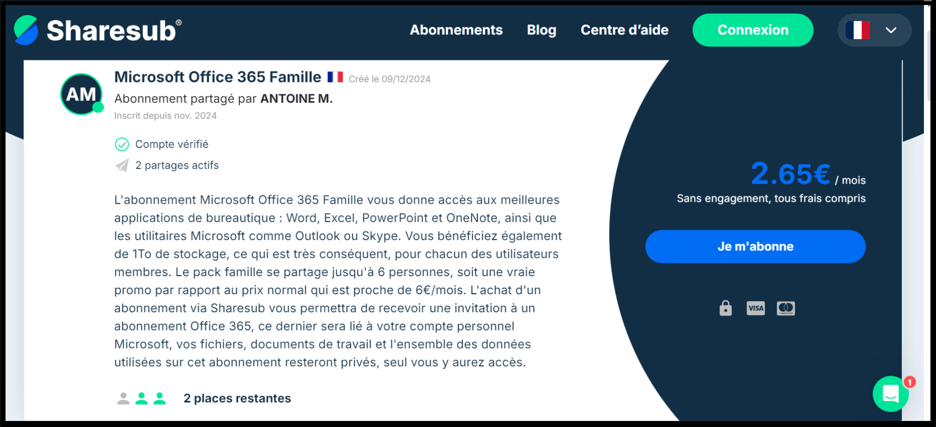 Воспользуйтесь исключительным предложением на Office 365 с Sharesub!