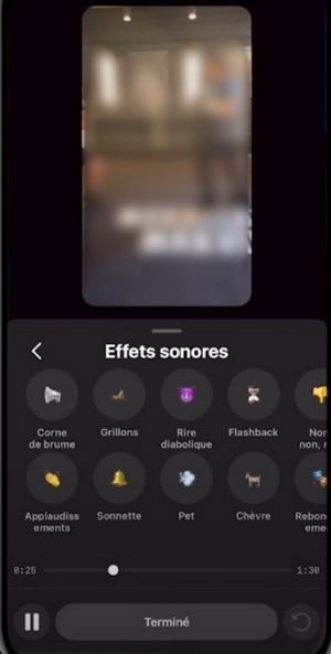 Soundeffekte auf Instagram verfügbar