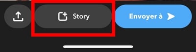 Snapchat Storyでアンケートを送るという選択。 