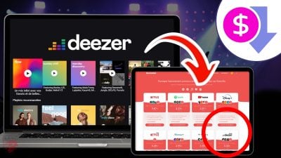 图片展示如何为 Deezer 支付更少费用