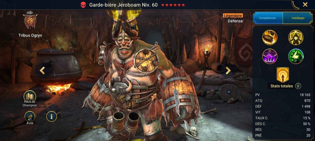 Panduan untuk penguasaan, keanggunan, dan artefak pada Brewguard Jeroboam di RSL 