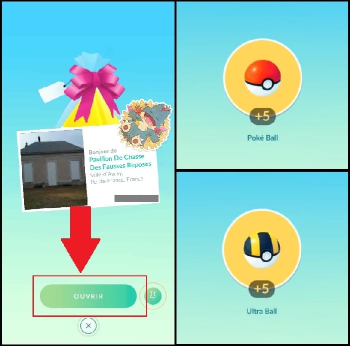 Os presentes enviados pelos teus amigos podem fazer-te ganhar muitas Poké Balls! 