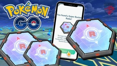 Иллюстрация суперрадарной ракеты в Pokémon Go