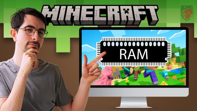 Изображение, показывающее оперативную память для сервера Minecraft