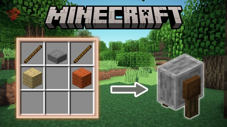 как сделать шлифовальный круг в minecraft_